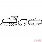 怎么画简单火车简笔画带步骤简单又好看