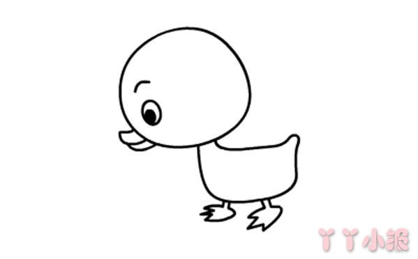 怎么画小鸭子简单又好看 小鸭子简笔画图片