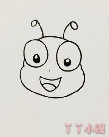 蚂蚁简笔画图片 儿童要怎么画蚂蚁