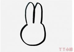 跳舞的小白兔怎么画带步骤简单又可爱 小白兔简笔画图片