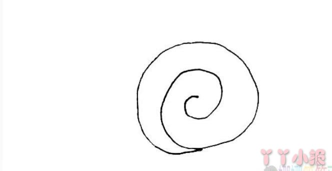 儿童简笔画蜗牛怎么画涂色简单又漂亮带步骤